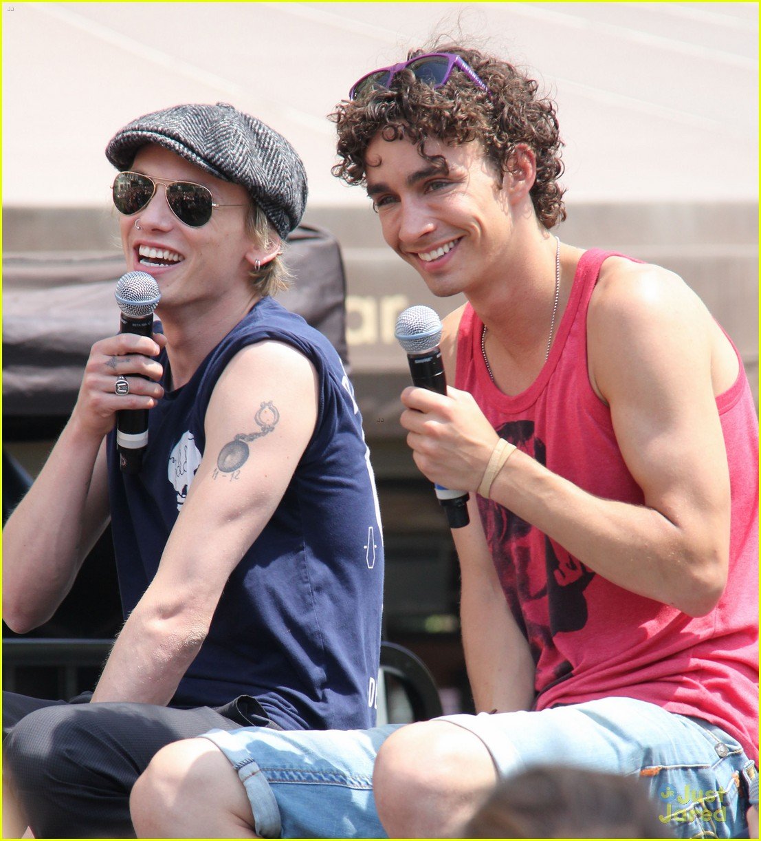 Lily Collins & Jamie Campbell Bower 'Mortal Instruments' Meet & Greet