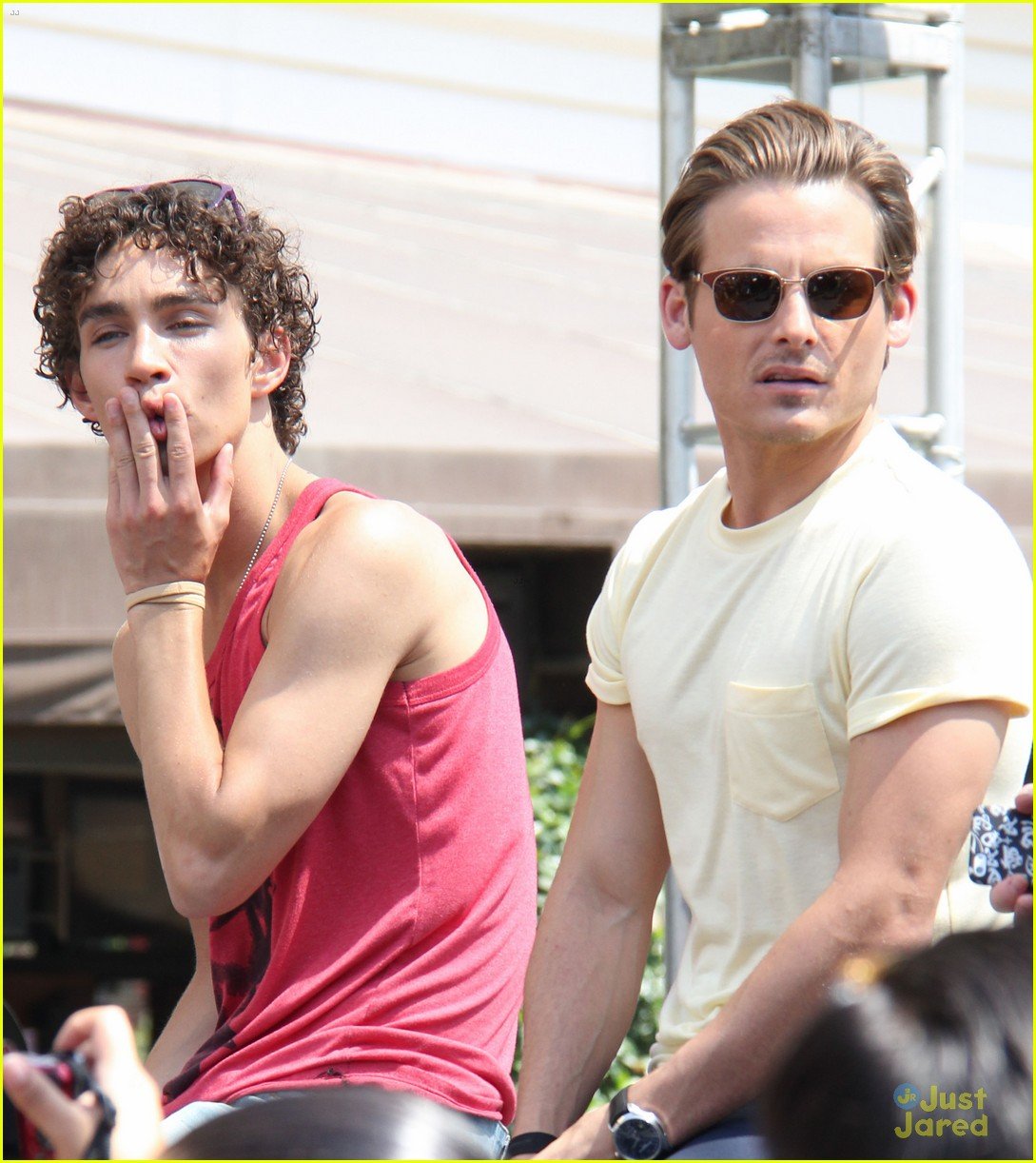 Lily Collins & Jamie Campbell Bower 'Mortal Instruments' Meet & Greet