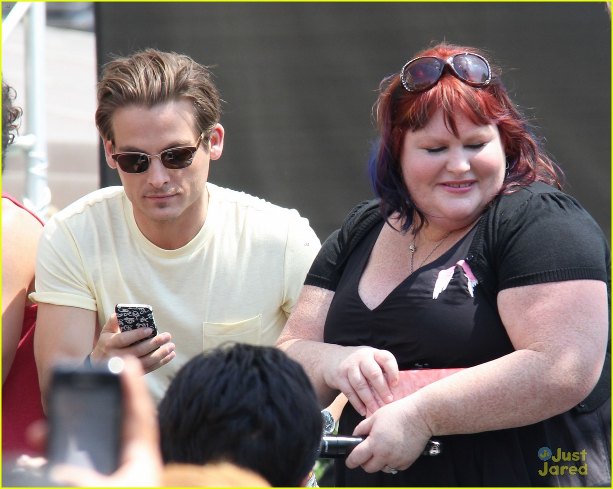 Lily Collins & Jamie Campbell Bower 'Mortal Instruments' Meet & Greet