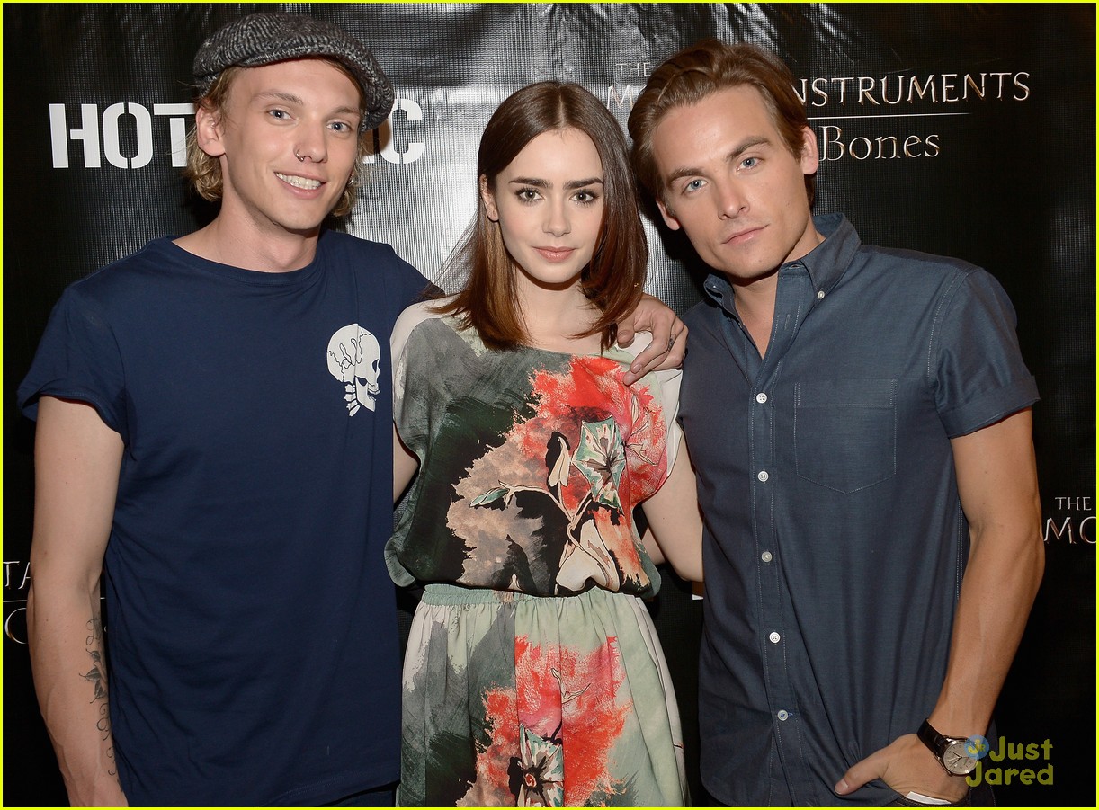 Full Sized Photo Of Lily Collins Miami Mall Tour Lily Collins