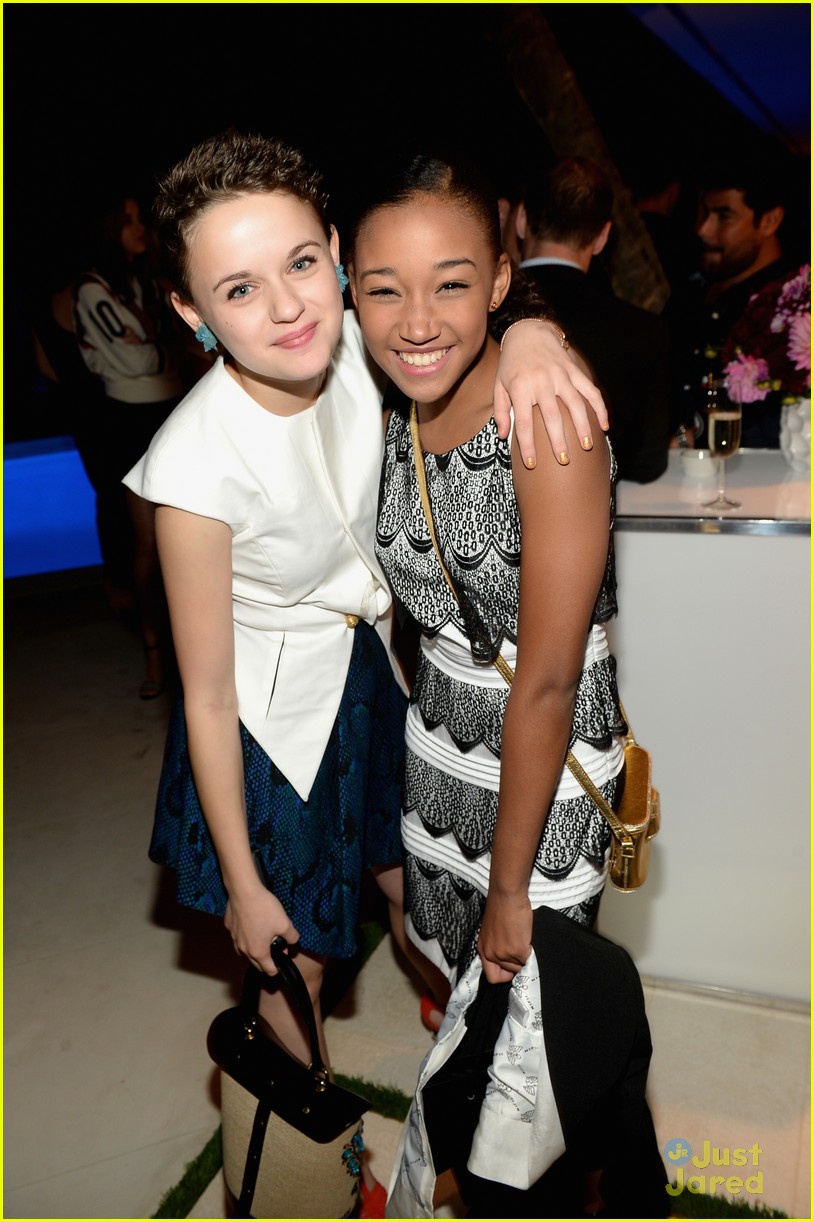 Full Sized Photo of bailee madison joey king teen vogue party 02