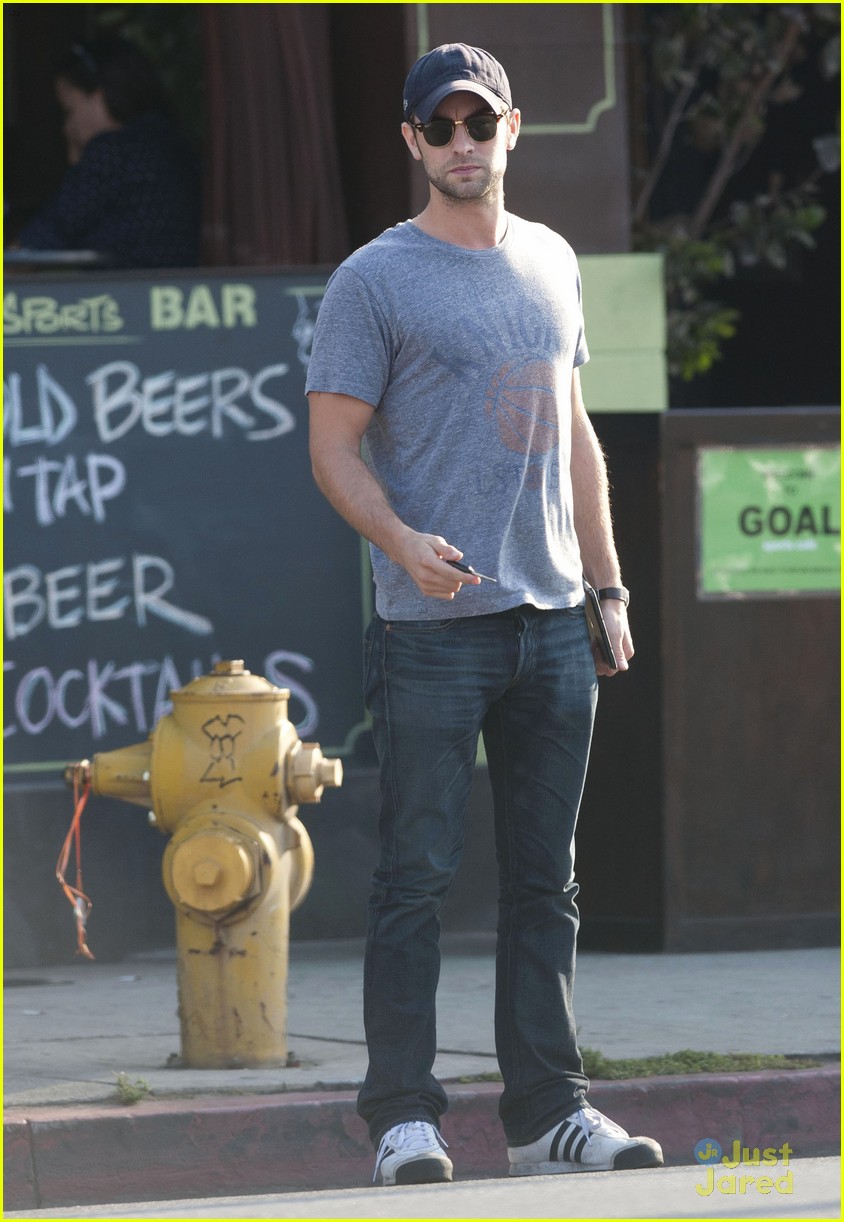 Chace Crawford Exits Goal Sports Cafe | Photo 596515 - Photo Gallery ...