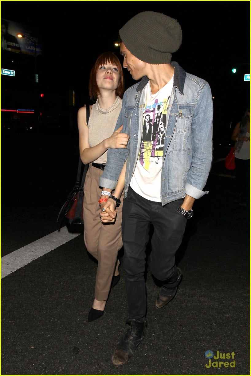 Carly Rae Jepsen And Matthew Koma Lorde Concert Couple Photo 601530 Photo Gallery Just 