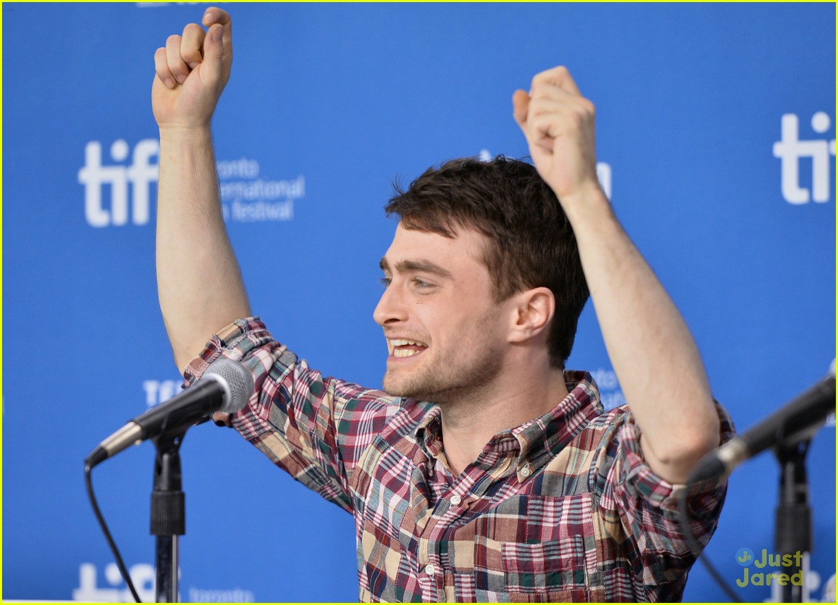 Full Sized Photo Of Daniel Radcliffe F Word Portraits Press Conference