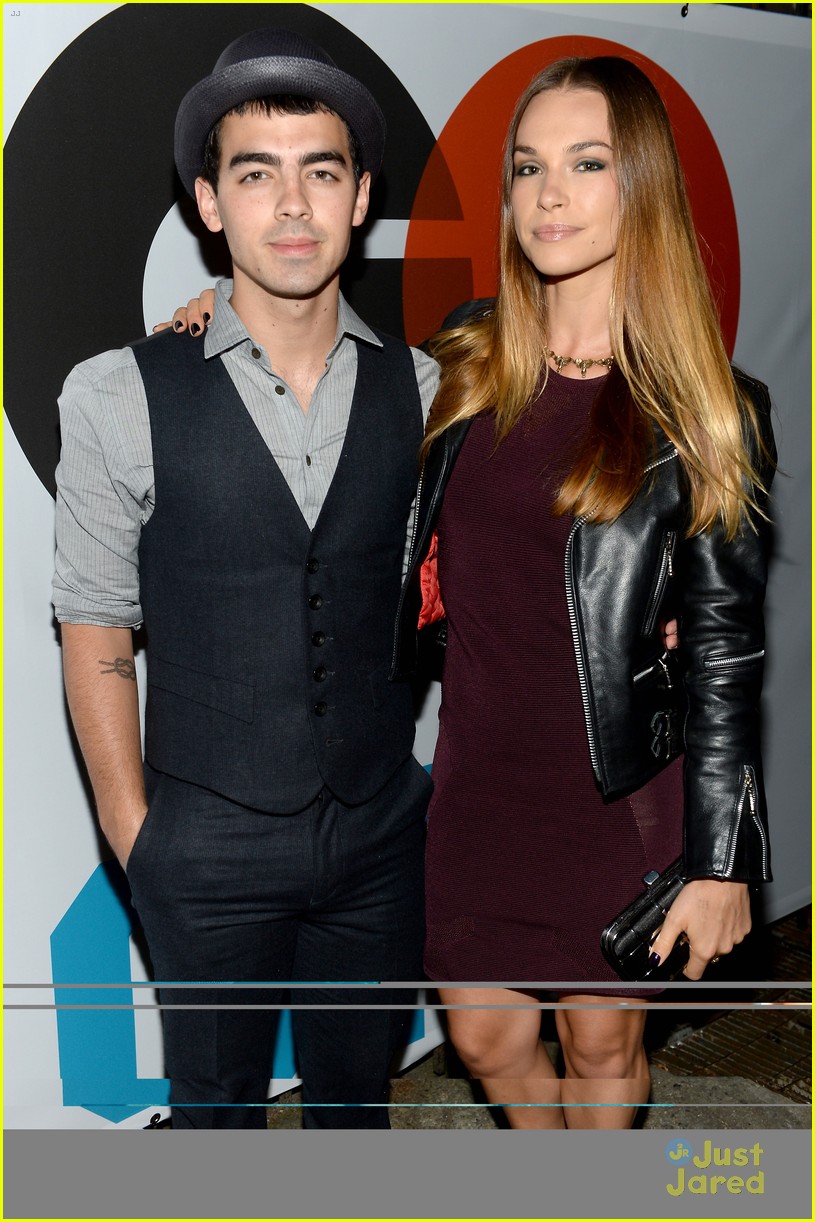 Joe Jonas & Blanda Eggenschwiler GQ & Gap Event with Kevin Jonas