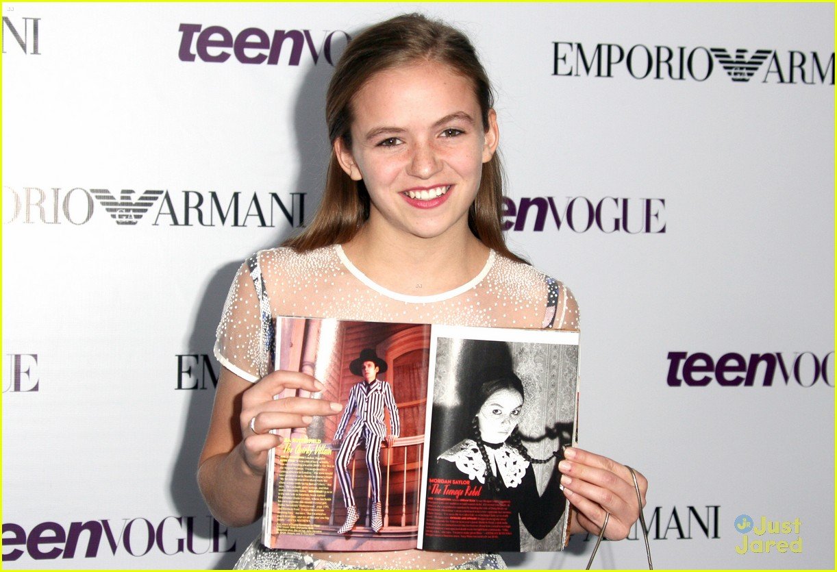 Kiernan Shipka & Morgan Saylor - Teen Vogue Young Hollywood Party 2013 ...