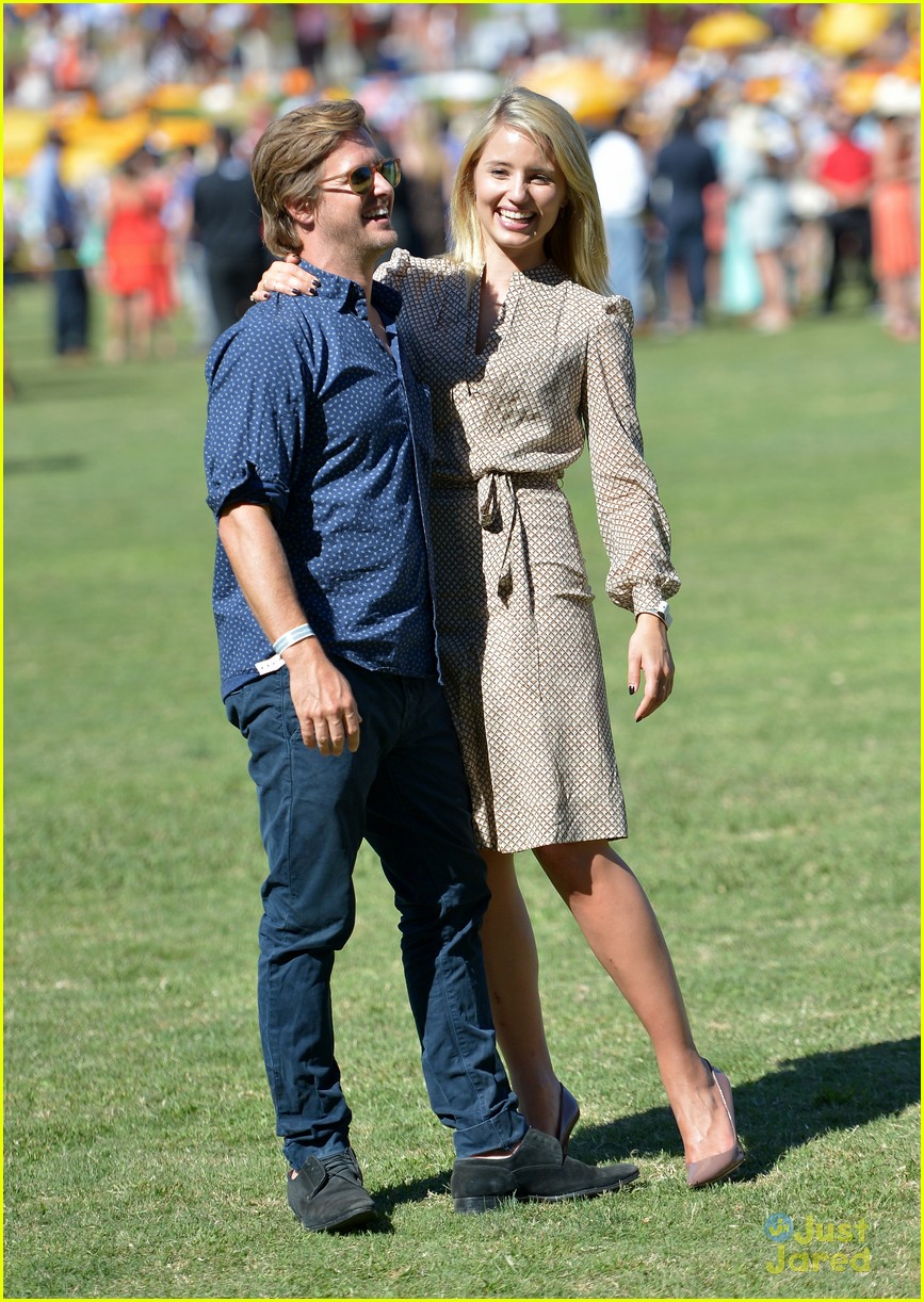 Dianna Agron & Nick Mathers: Veuve Clicquot Polo Classic Couple ...