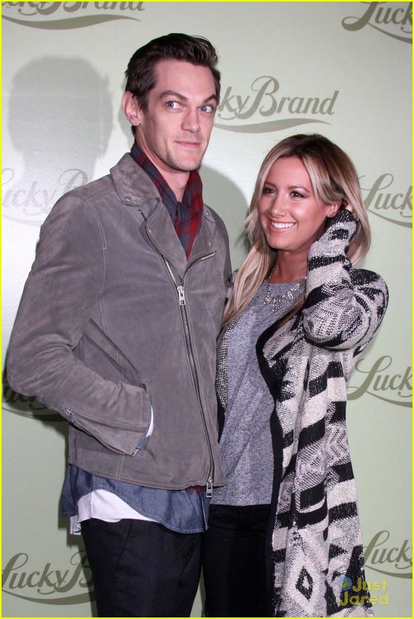 Ashley Tisdale & Christopher French: 'Lucky Brand' Flagship Store