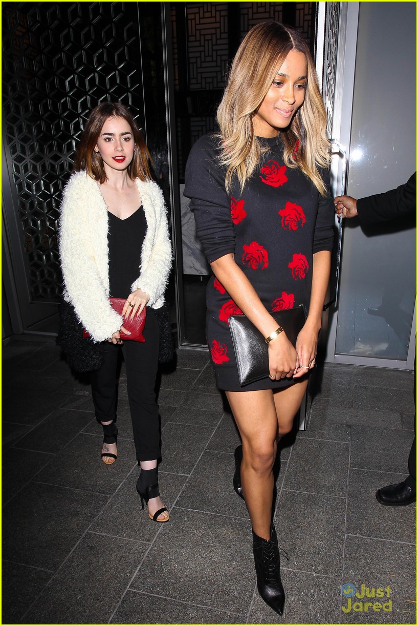 Lily Collins: Girls Night Out with Ciara! | Photo 606859 - Photo ...