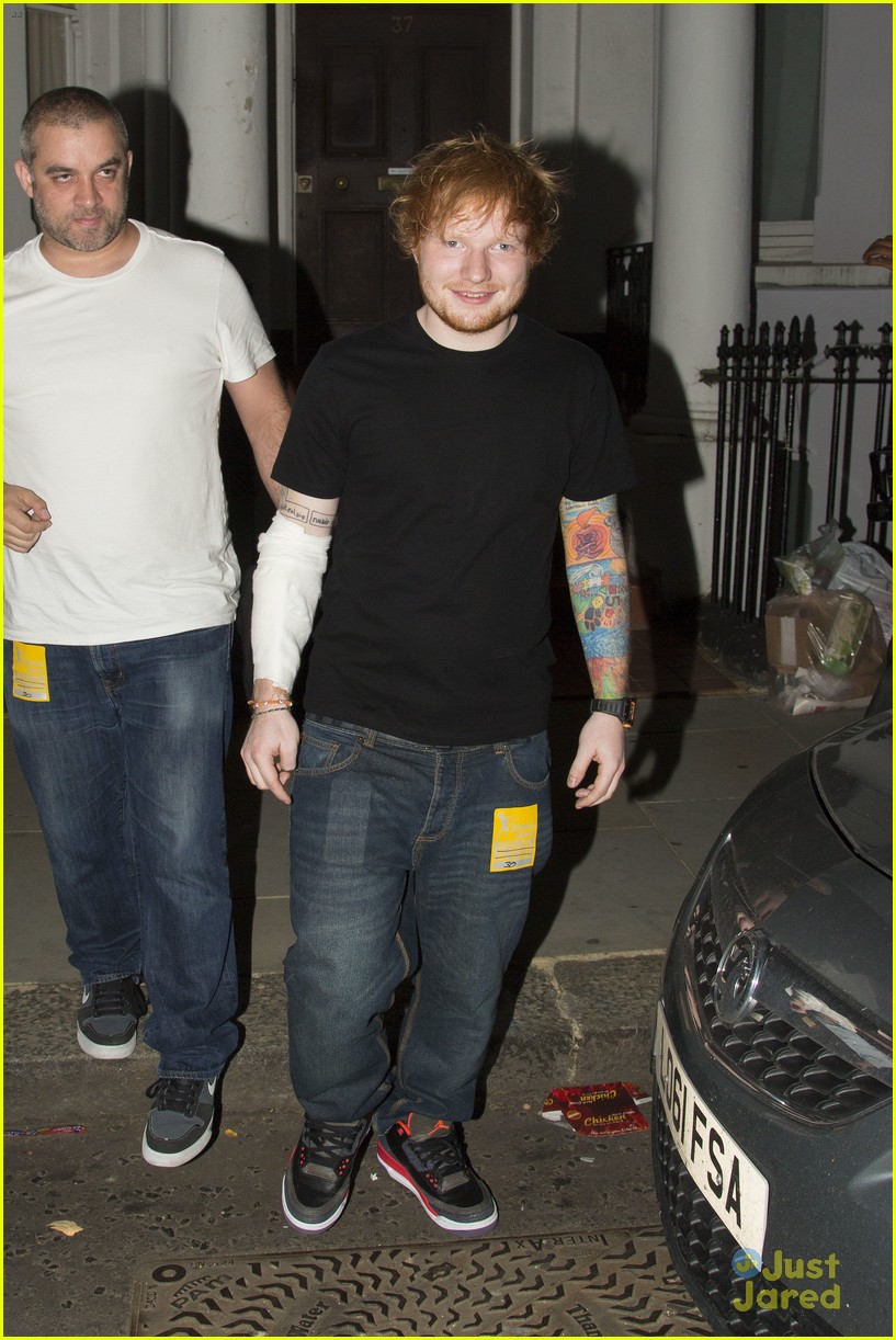 Full Sized Photo of ed sheeran stayed up to watch breaking bad finale ...