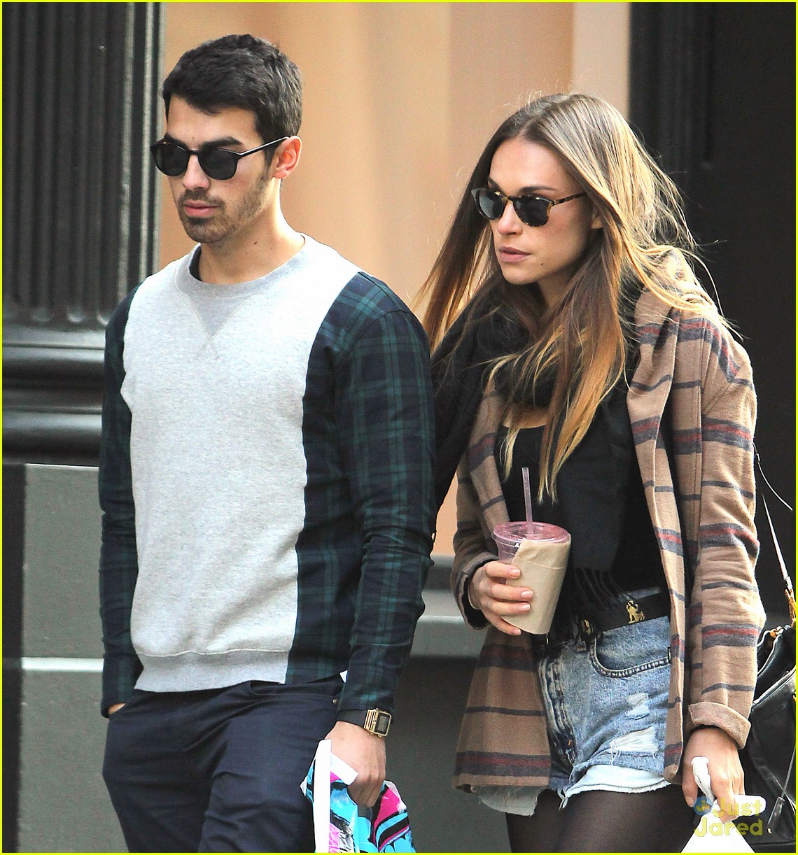 Joe Jonas & Blanda Eggenschwiler NYC Stroll After Jonas Brothers Break