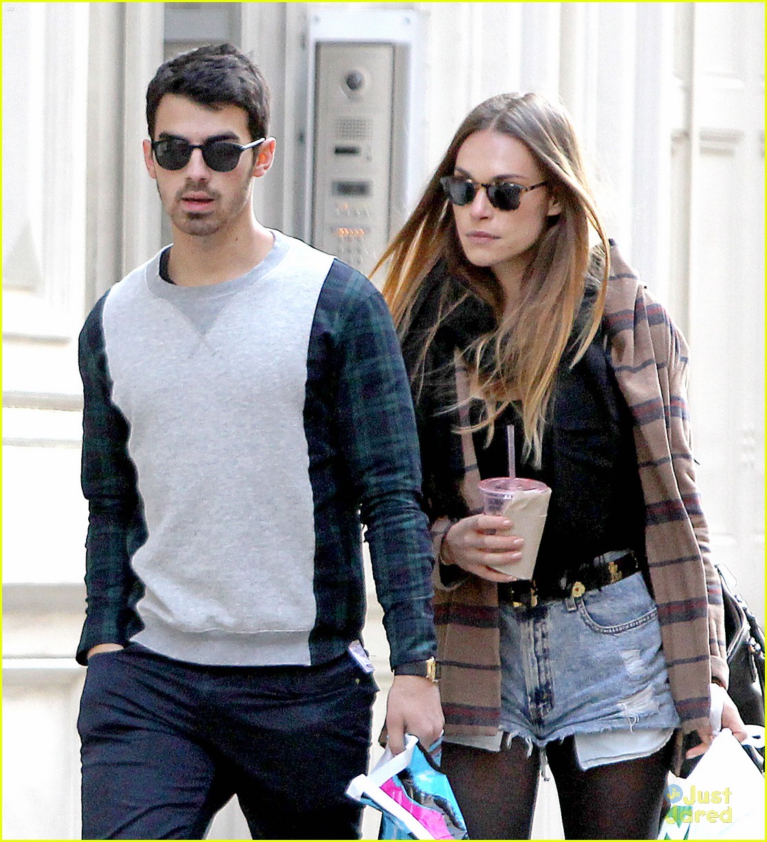 Joe Jonas & Blanda Eggenschwiler NYC Stroll After Jonas Brothers Break