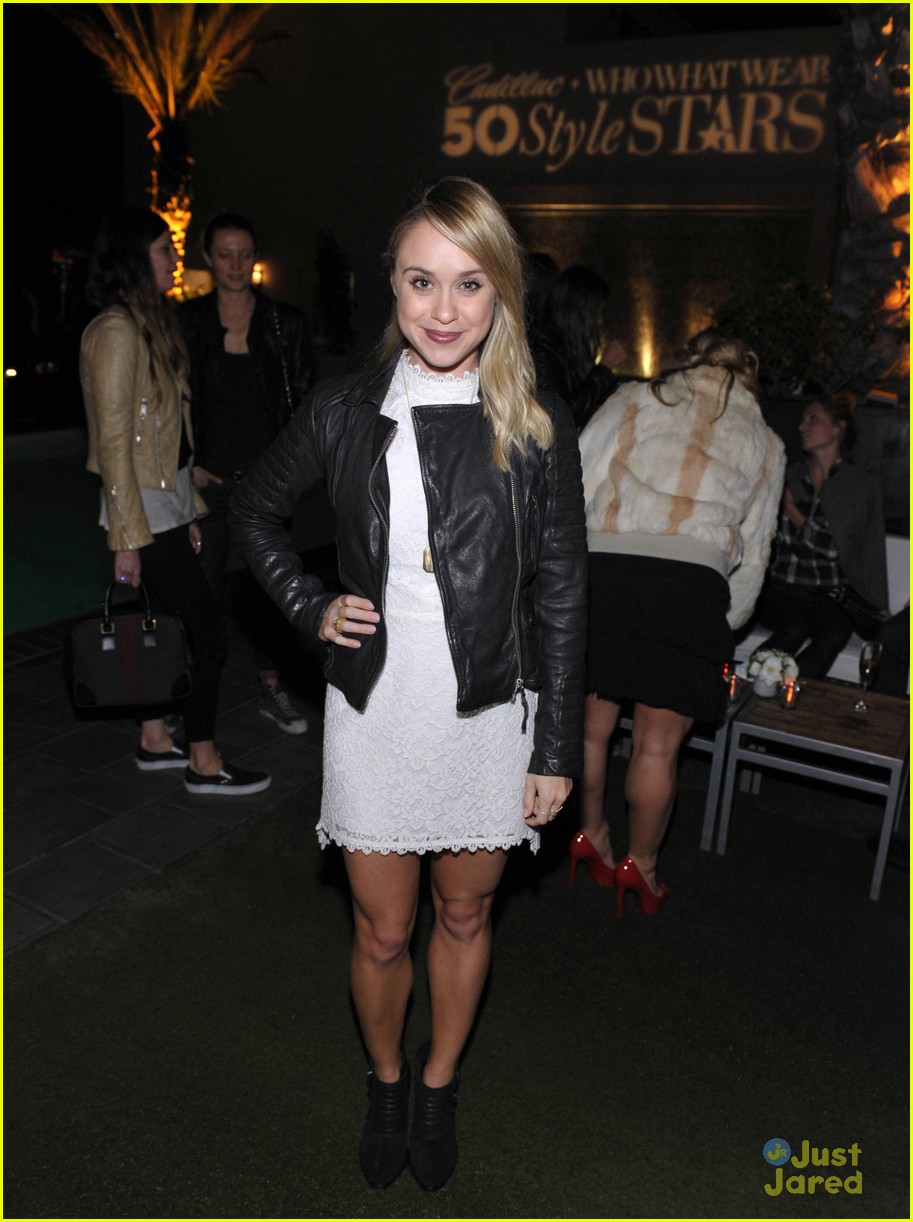 Becca Tobin And Leven Rambin Who What Wear S Style Driven Party Photo 611416 Photo Gallery