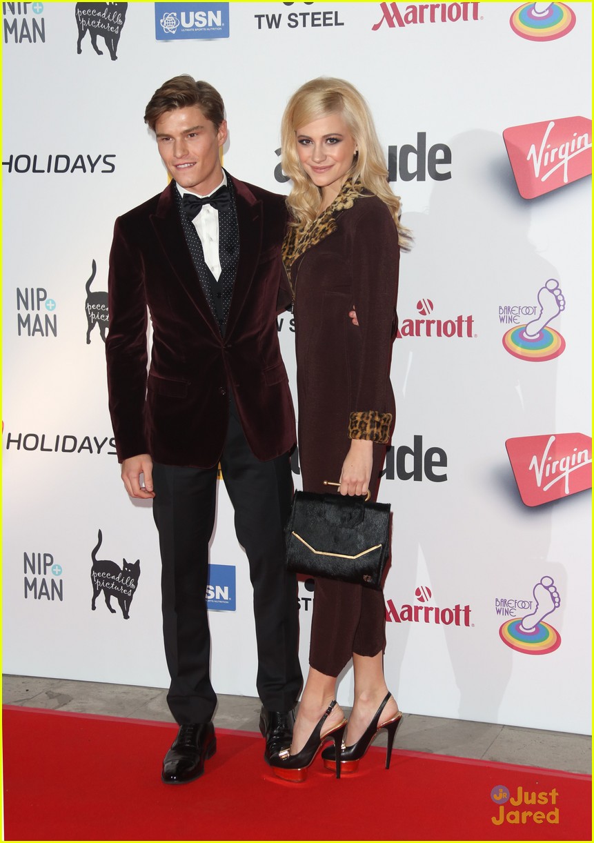 Full Sized Photo of pixie lott oliver cheshire attitude awards 15