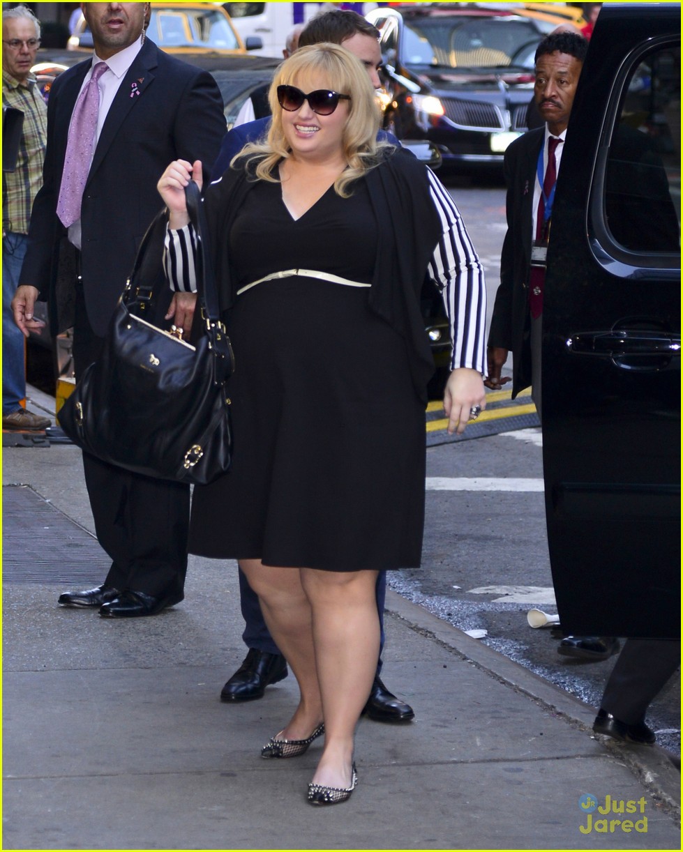 Full Sized Photo of rebel wilson good morning america watch now 03
