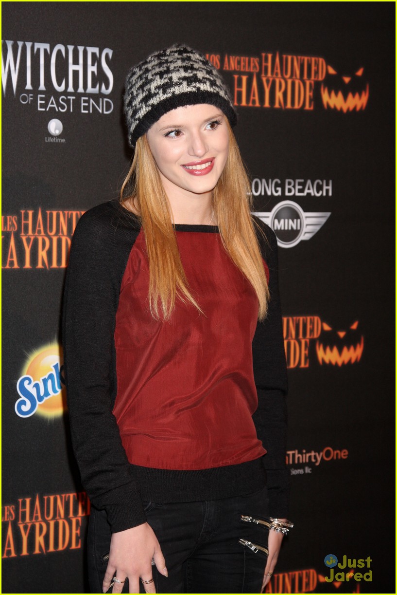 Bella Thorne: Haunted Hayride Premiere Night with Olivia Holt! | Photo