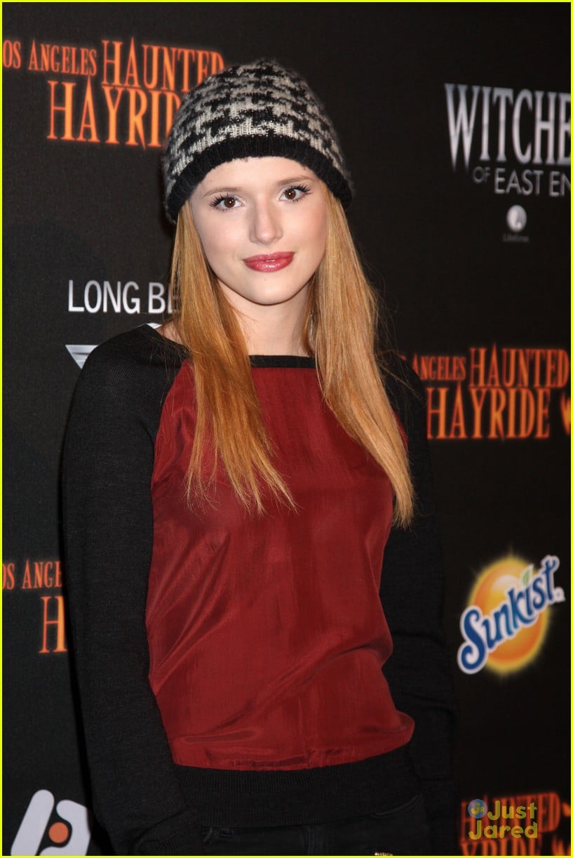 Bella Thorne: Haunted Hayride Premiere Night with Olivia Holt! | Photo
