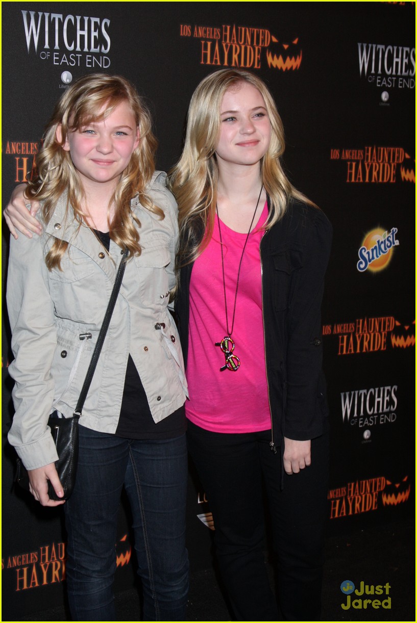 Bella Thorne: Haunted Hayride Premiere Night with Olivia Holt! | Photo
