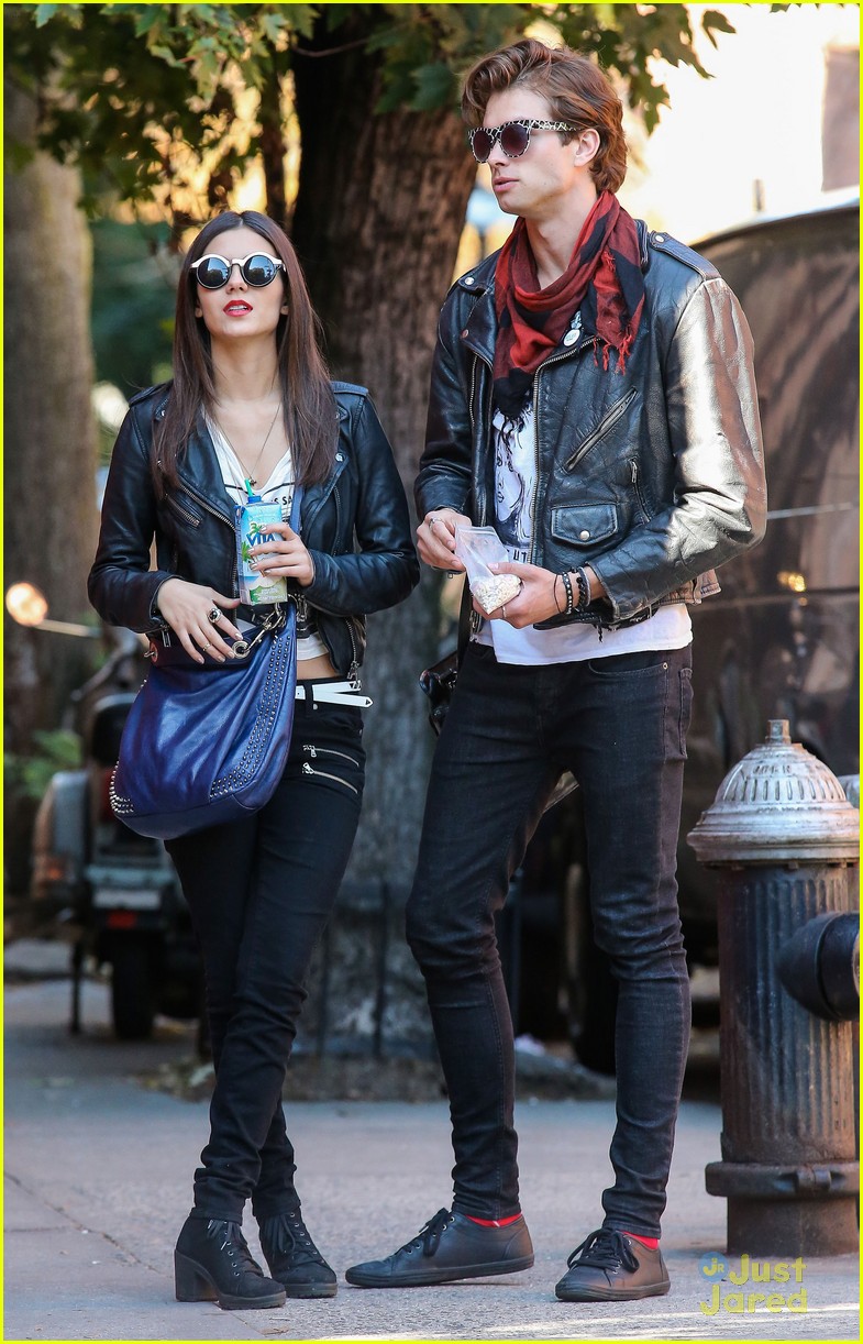 Victoria Justice & Pierson Fode: Leather Jackets For 'No Kiss List ...