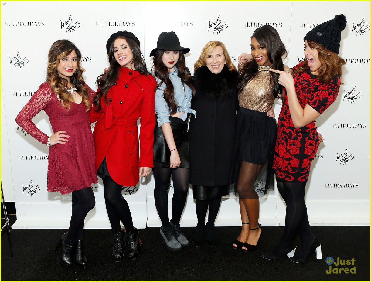 Fifth Harmony Lord & Taylor Flagship Holiday Window Unveiling Photo