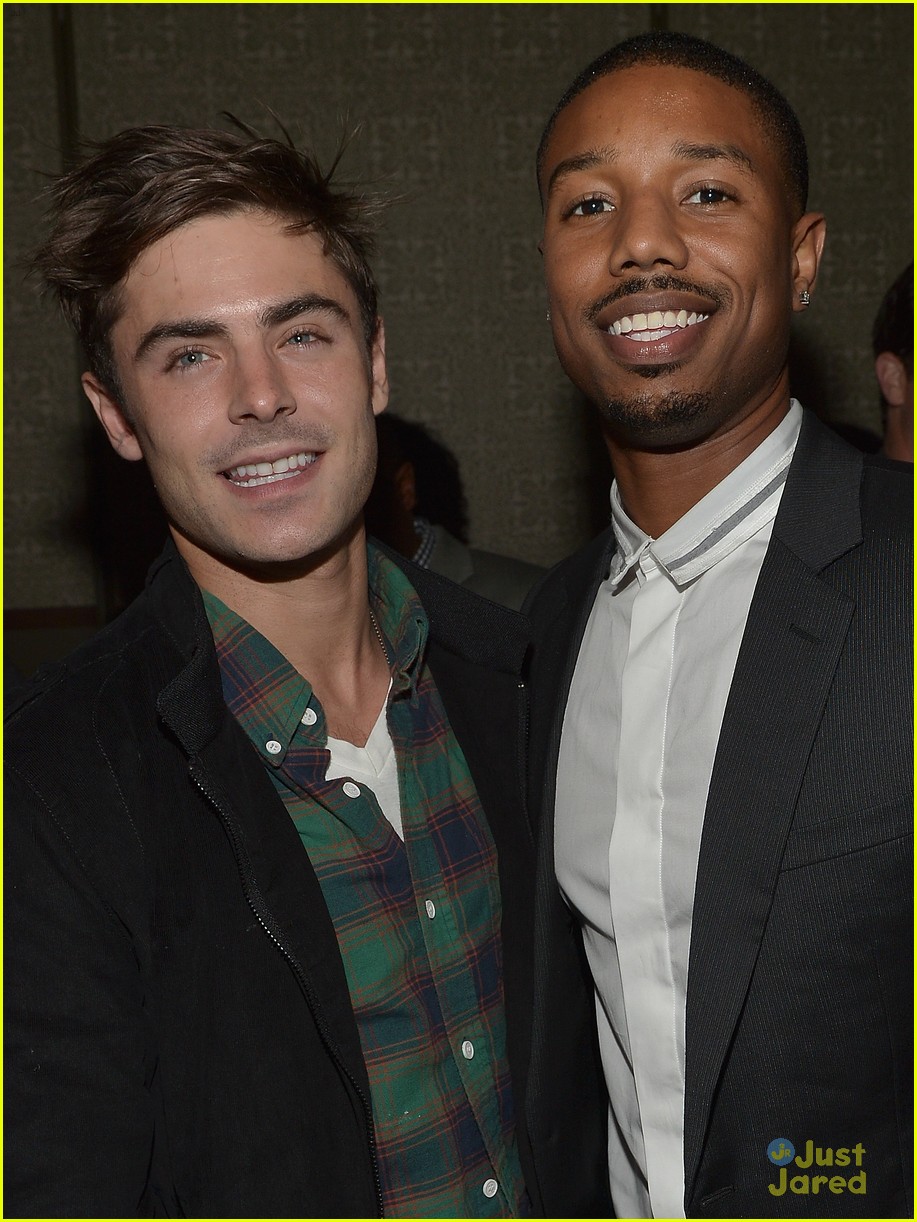 Zac Efron Attends Vanity Fair Event Honoring Michael B. Jordan! 