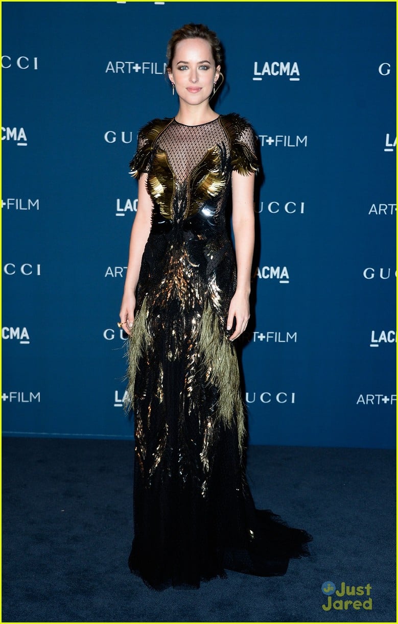 Full Sized Photo of dakota johnson jordan masterson lacma gala 13