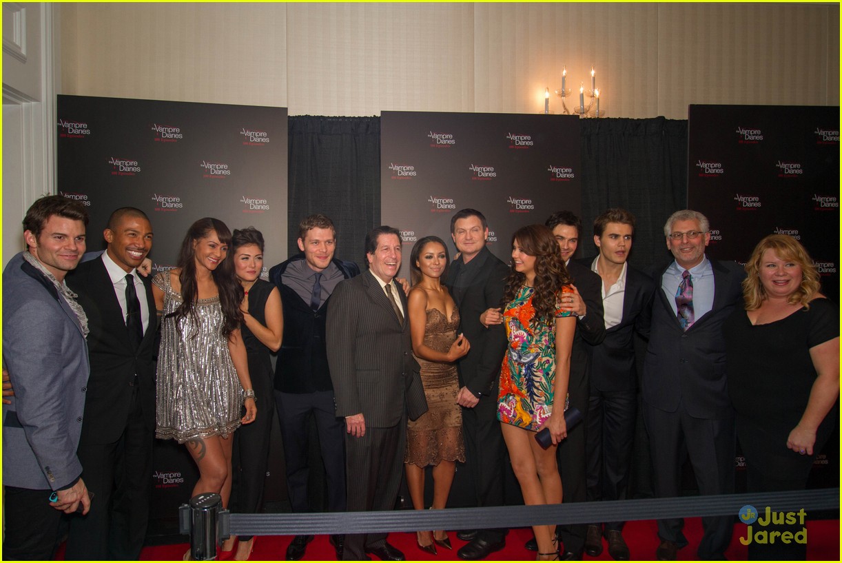 Nina Dobrev & Ian Somerhalder: 'Vampire Diaries' 100th Episode Party