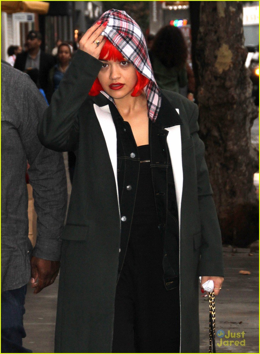 Full Sized Photo of rita ora credit card costume for halloween 10