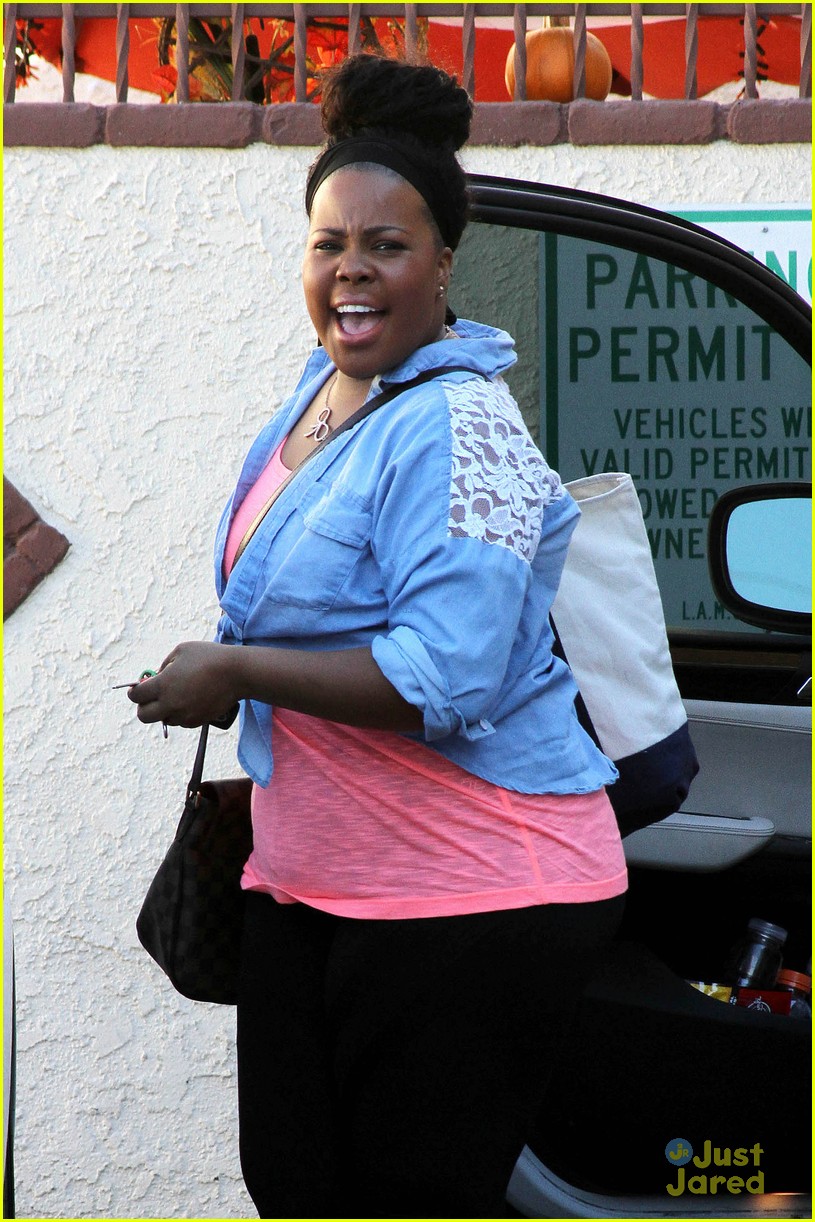 Amber Riley & Derek Hough Dance Studio Stop Before DWTS SemiFinals