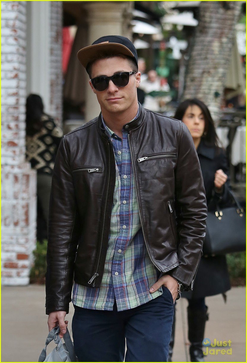 Full Sized Photo of colton haynes ally maki grove shoppers 03 | Colton ...