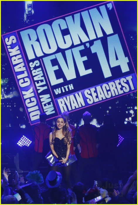 Full Sized Photo Of Ariana Grande Dick Clarks New Years Rockin Eve Performance Video 05 Ariana 