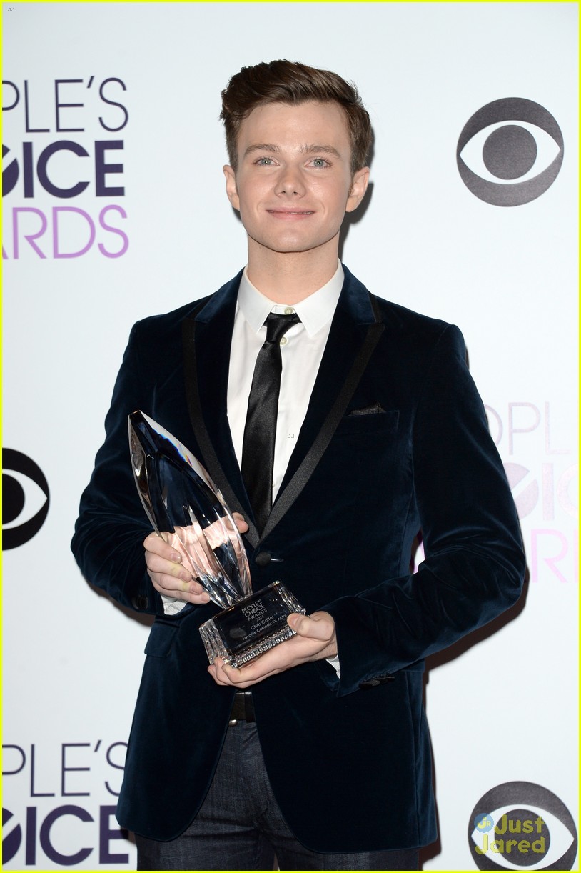 Chris Colfer Wins Favorite Comedic TV Actor at People's Choice Awards ...