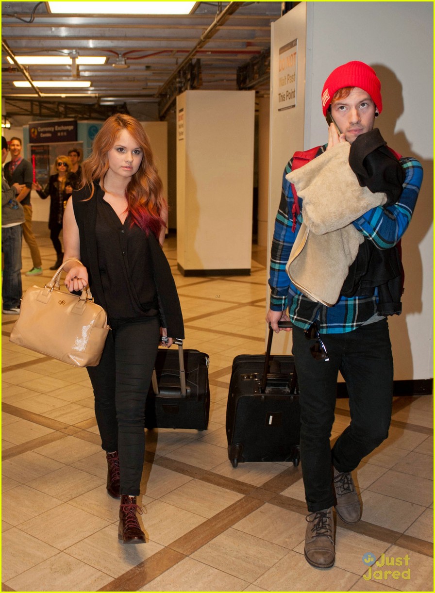Debby Ryan And Joshua Dun New Year Arrival At Lax Photo 630383 Photo Gallery Just Jared Jr 