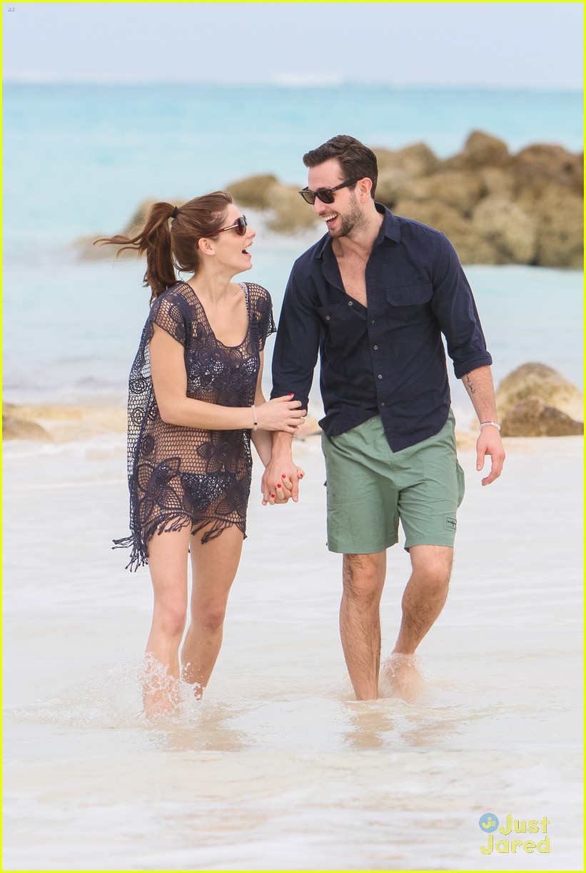 Ashley Greene & Paul Khoury: Sandals Royal Bahamian Spa Resort Vacation ...