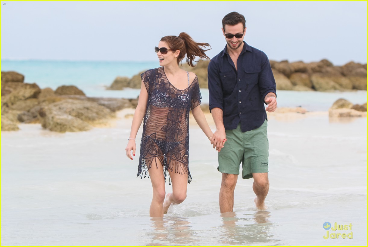 Ashley Greene & Paul Khoury: Sandals Royal Bahamian Spa Resort Vacation ...