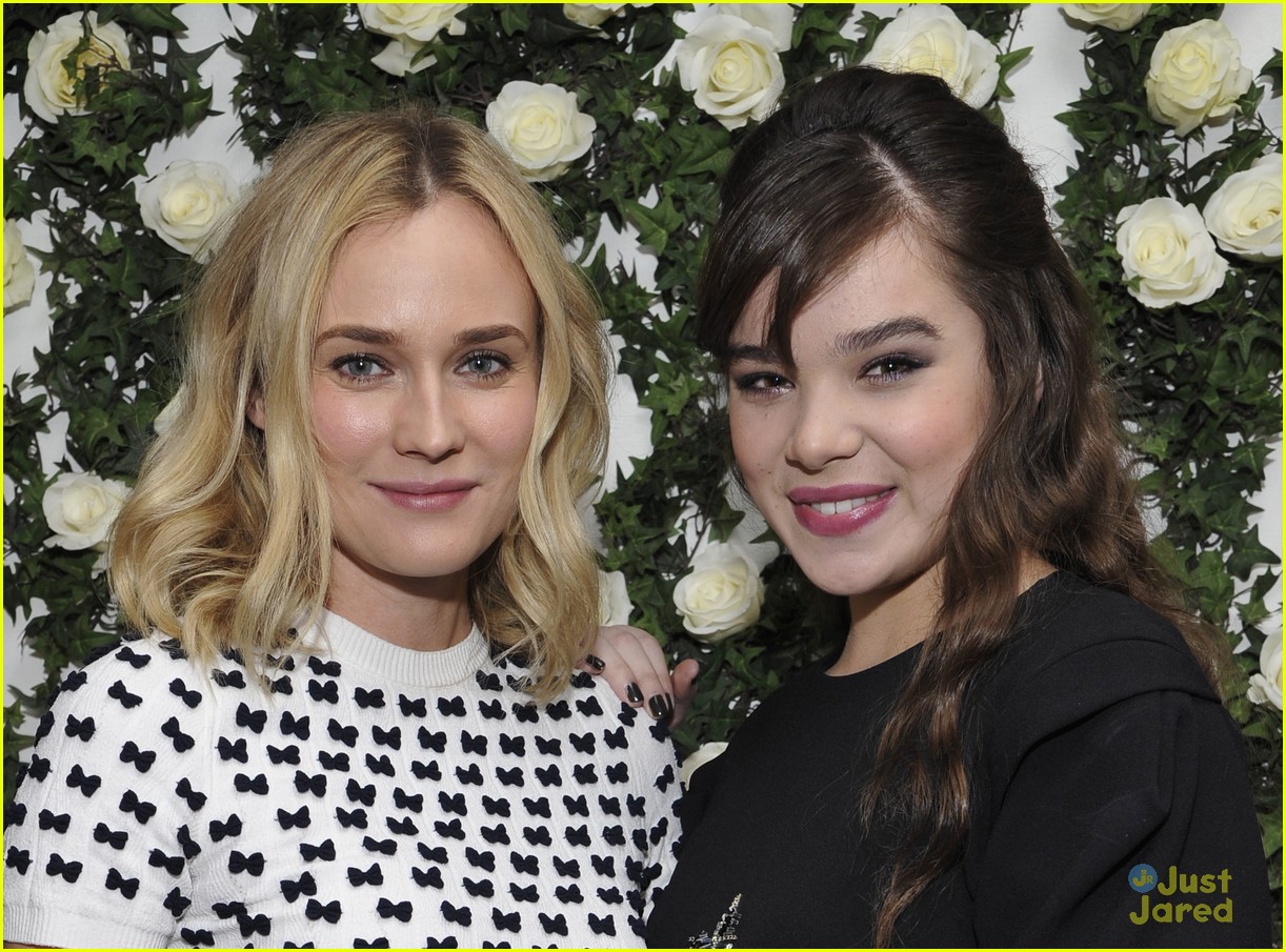 Hailee Steinfeld: Pre-Golden Globes Luncheon with Diane Kruger! | Photo