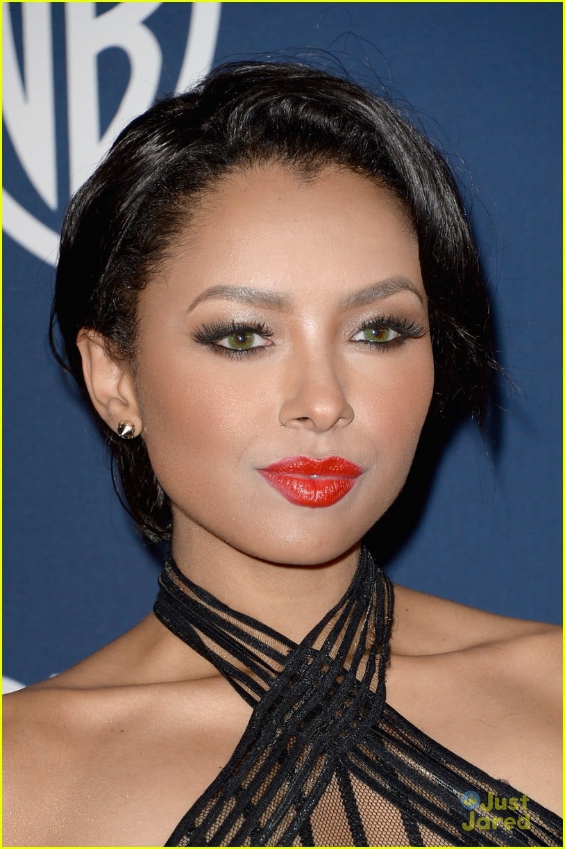 Kat Graham & Cottrell Guidry: Golden Globes 2014 Party Couple! | Photo ...