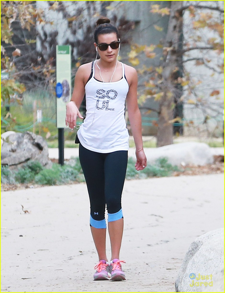 Lea Michele: Coldwater Canyon Hike Before 'Glee' Rehearsal | Photo