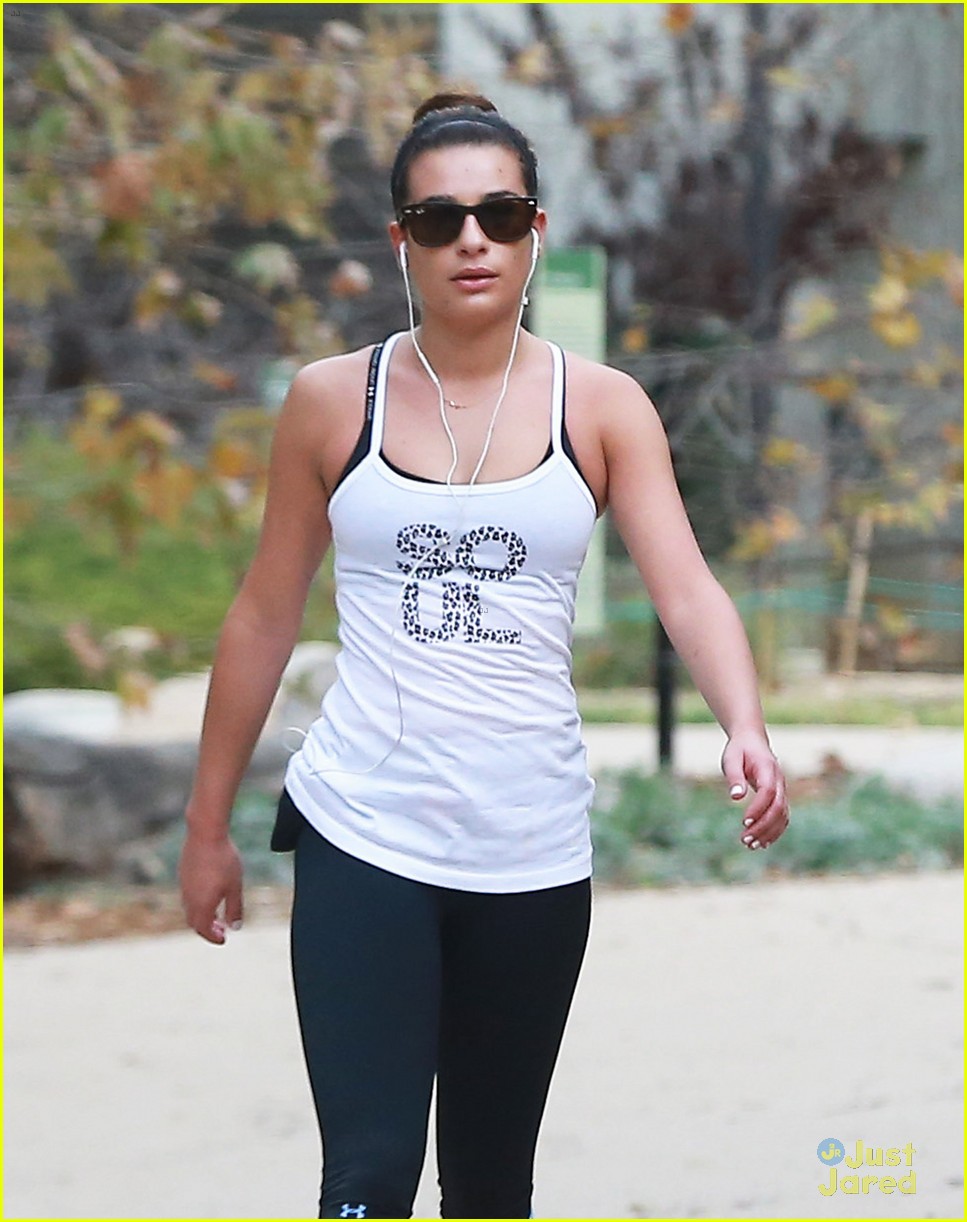 Lea Michele: Coldwater Canyon Hike Before 'Glee' Rehearsal | Photo