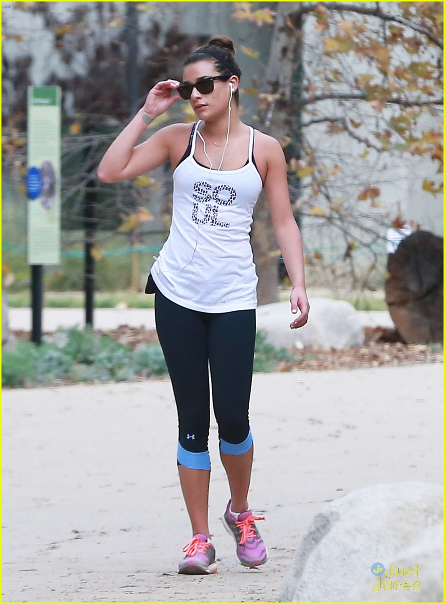 Lea Michele: Coldwater Canyon Hike Before 'Glee' Rehearsal | Photo