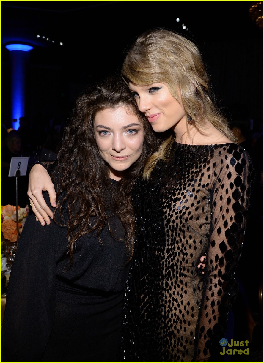 Lorde: Clive Davis Pre-Grammy Gala 2014 with Taylor Swift! | Photo ...