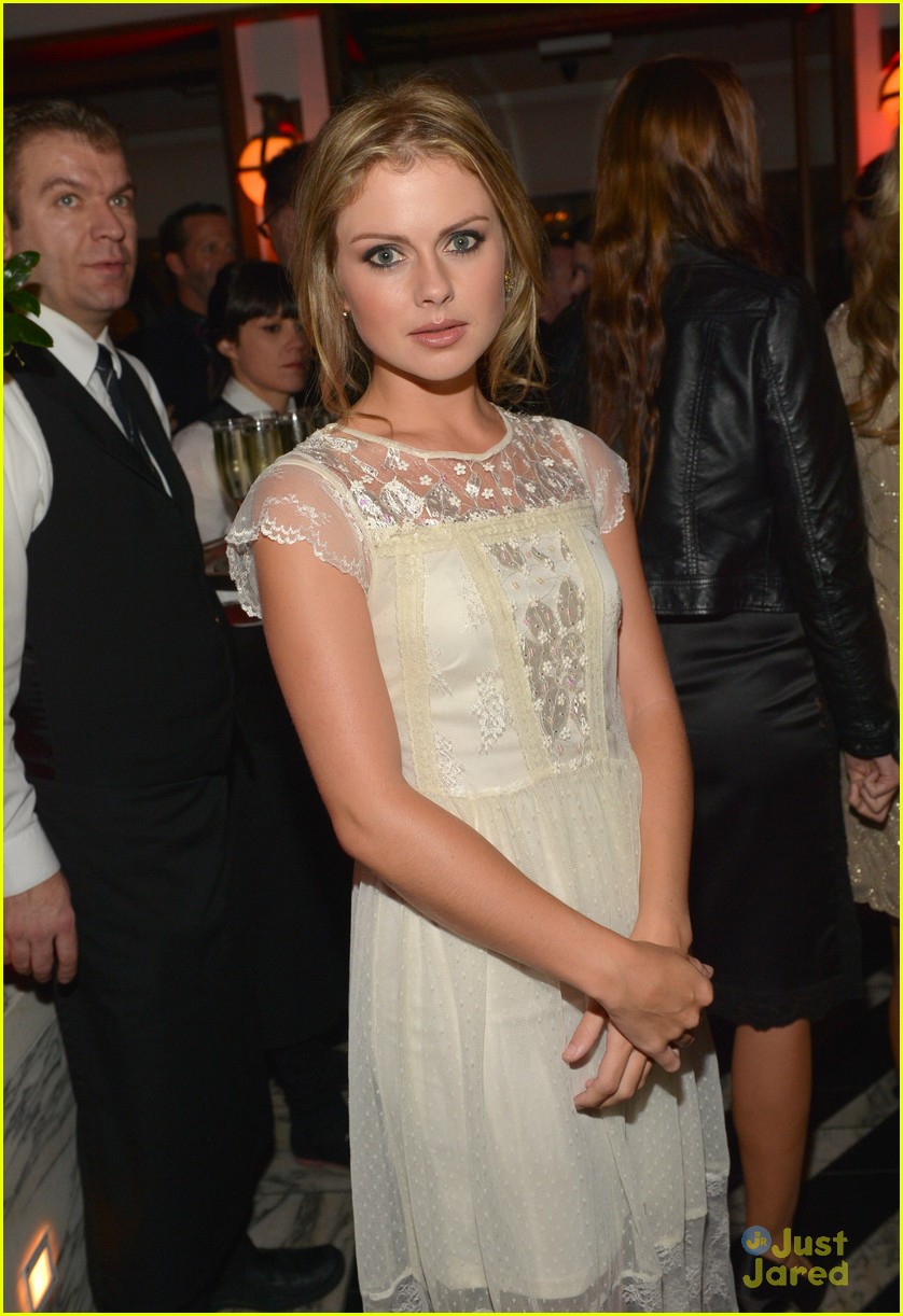 Full Sized Photo of rose mciver alexis knapp golden globes audi party
