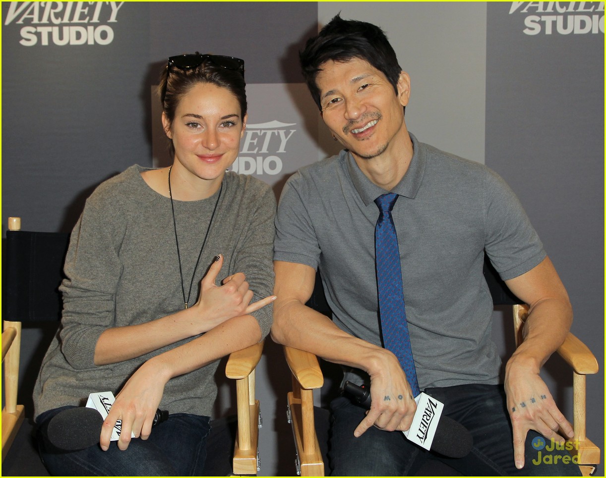 Shailene Woodley: 'White Bird In A Blizzard' Promo at Variety Studio