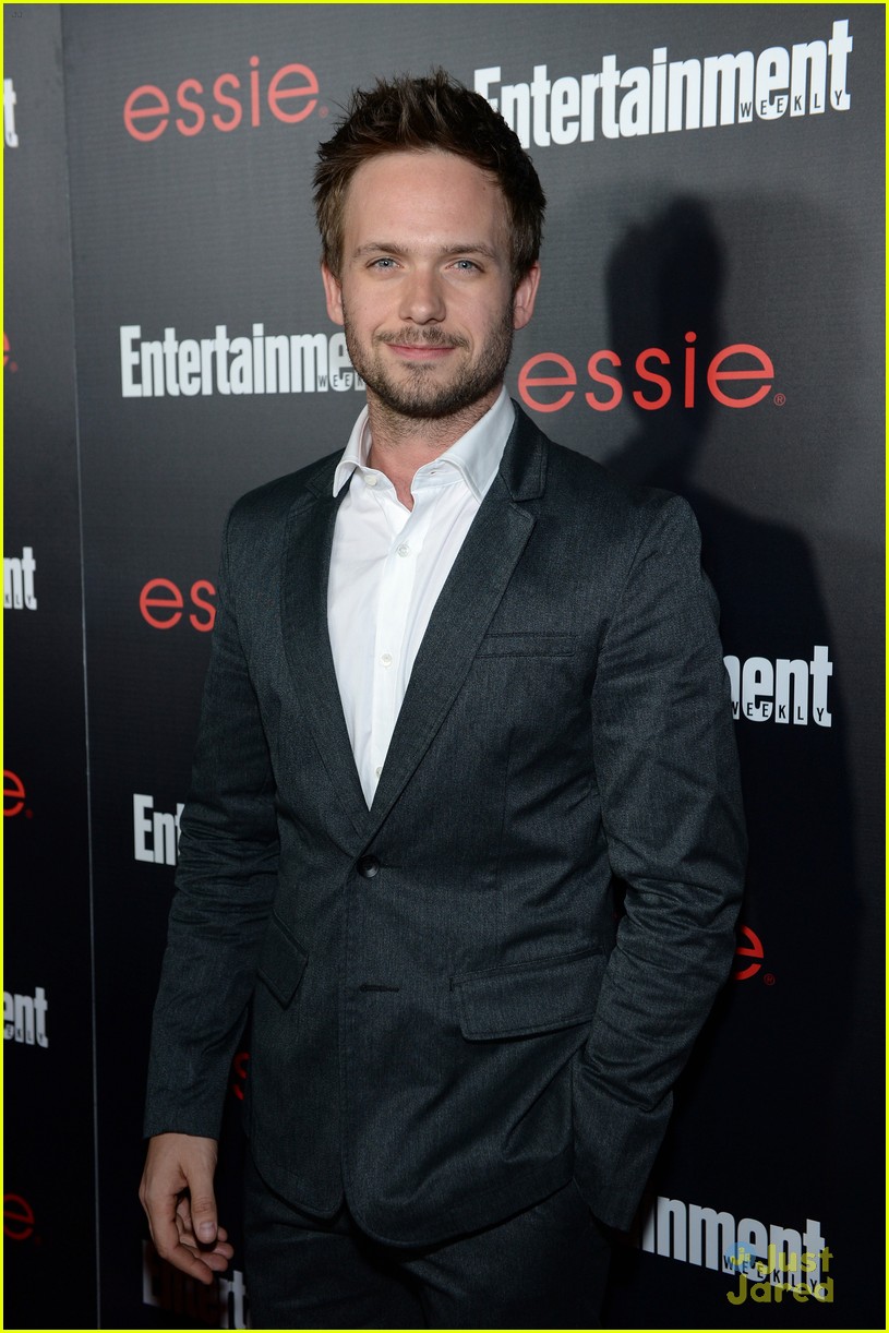 Troian Bellisario & Patrick J. Adams: Entertainment Weekly's SAG Party ...