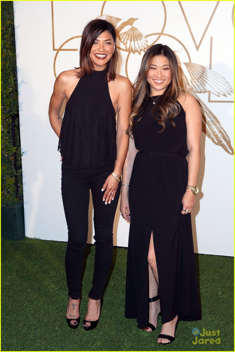 Bella Thorne & Jenna Ushkowitz: LoveGold Honors Lupita Nyong'o Event