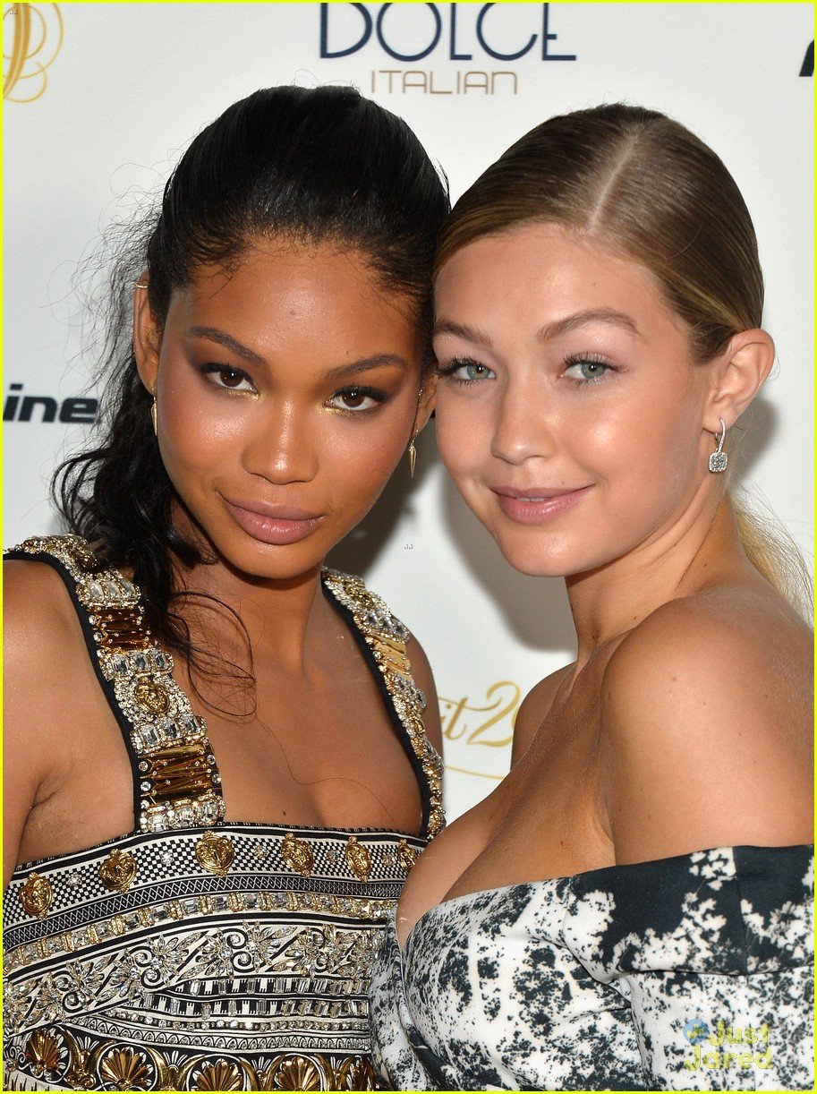 Gigi Hadid: 'Sports Illustrated' South Beach Soiree with Chanel Iman