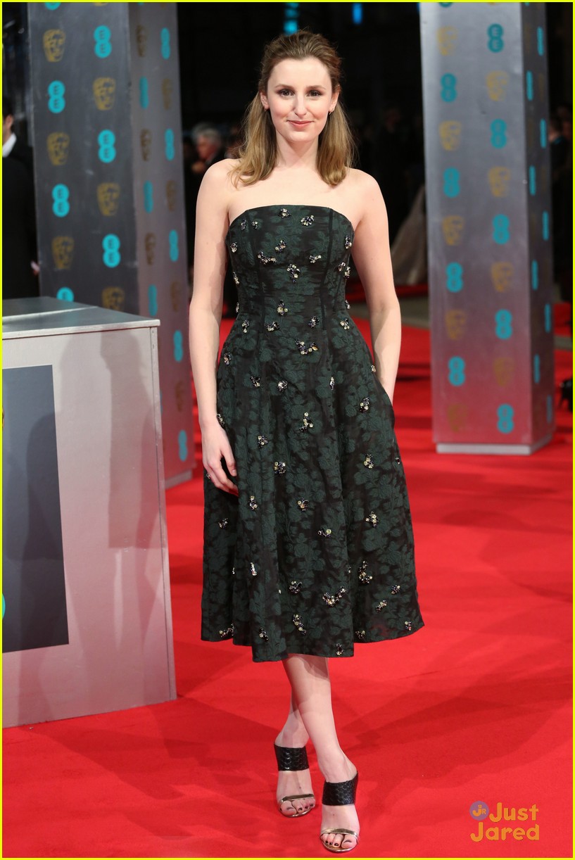 Imogen Poots & Laura Carmichael: BAFTAs 2014 with Alicia Vikander