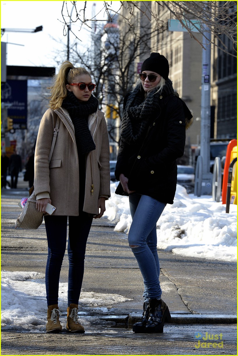 Ireland Baldwin And Gigi Hadid Valentines Day Hang Out In Nyc Photo 644490 Photo Gallery 7291