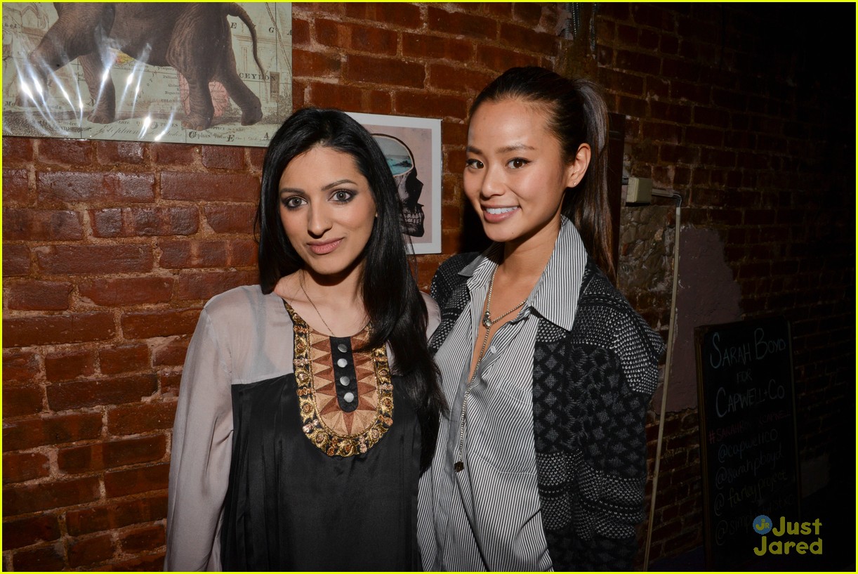 Newly Engaged Jamie Chung & Bryan Greenberg Attend Sarah Boyd's Jewelry