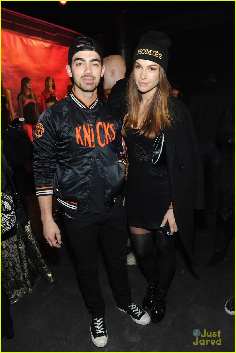 Joe Jonas & Blanda Eggenschwiler: NYFW Opening Ceremony & Brian ...